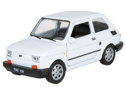 Welly Fiat 126 Maluch 1:34 bílá